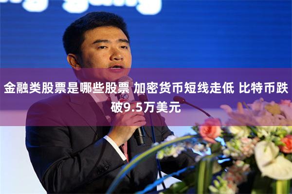 金融类股票是哪些股票 加密货币短线走低 比特币跌破9.5万美元