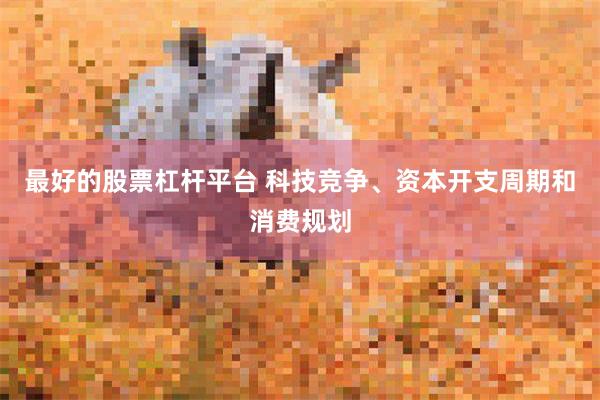 最好的股票杠杆平台 科技竞争、资本开支周期和消费规划