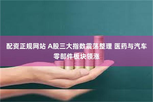配资正规网站 A股三大指数震荡整理 医药与汽车零部件板块领涨